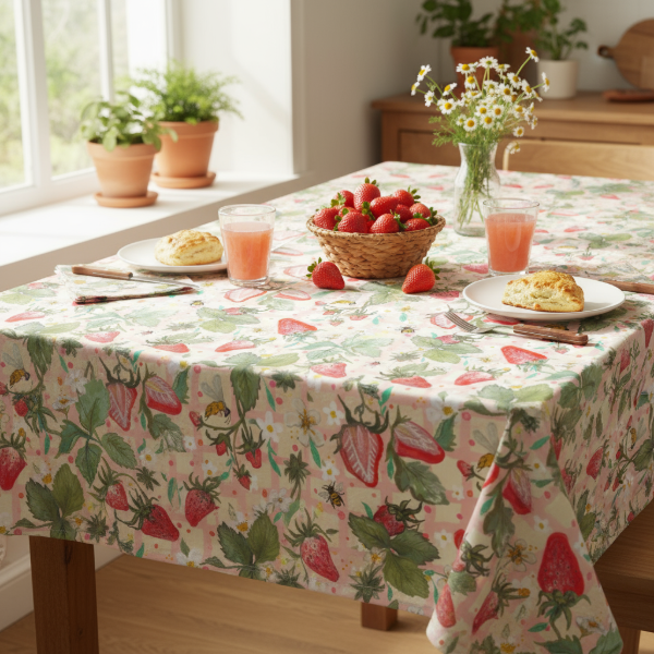 Producto - Mantel Frutillas Grande