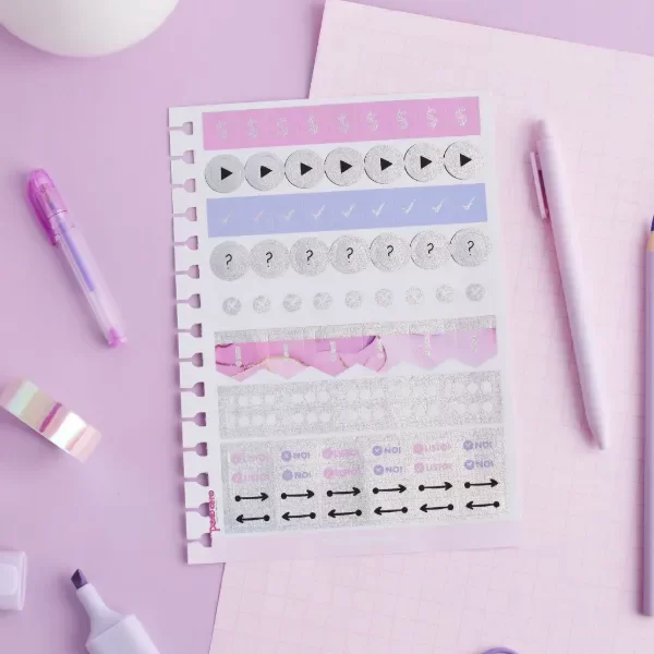 Producto - Plancha de Stickers - HOLOGRÁFICO