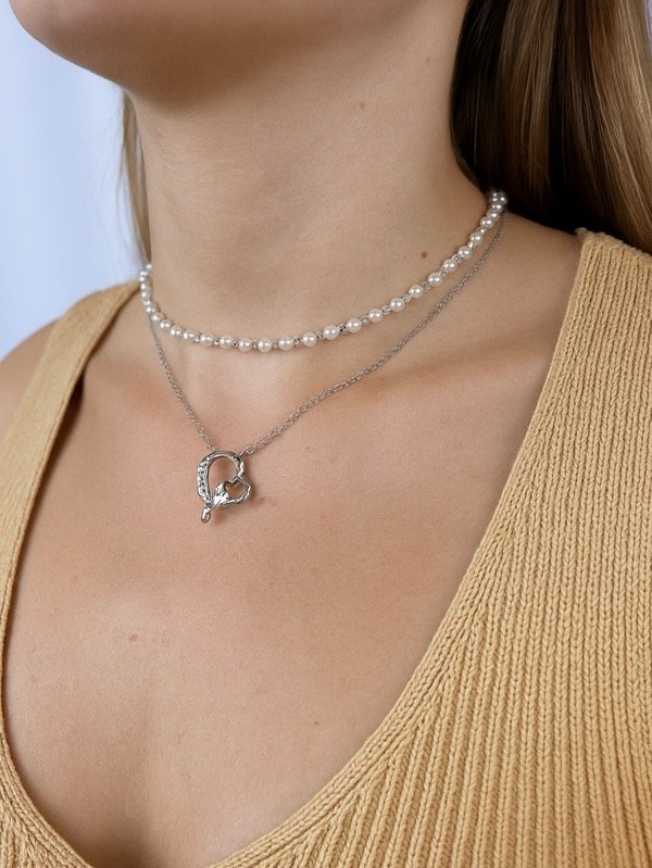 Producto - CADENA CORAZÓN CON CUBICS 2360