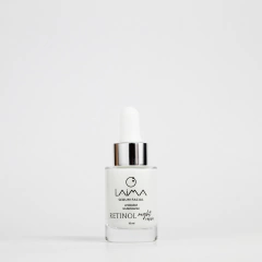 Producto - Serum Facial Repara Nocturna Retinol Ac. Hialurónico Vegan Sin Gluten Laima 15ml
