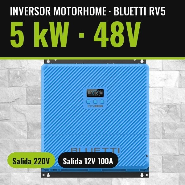 Producto - Inversor MotorHome y Nautica RV5 5kW 220V y 12v 100A. - 0