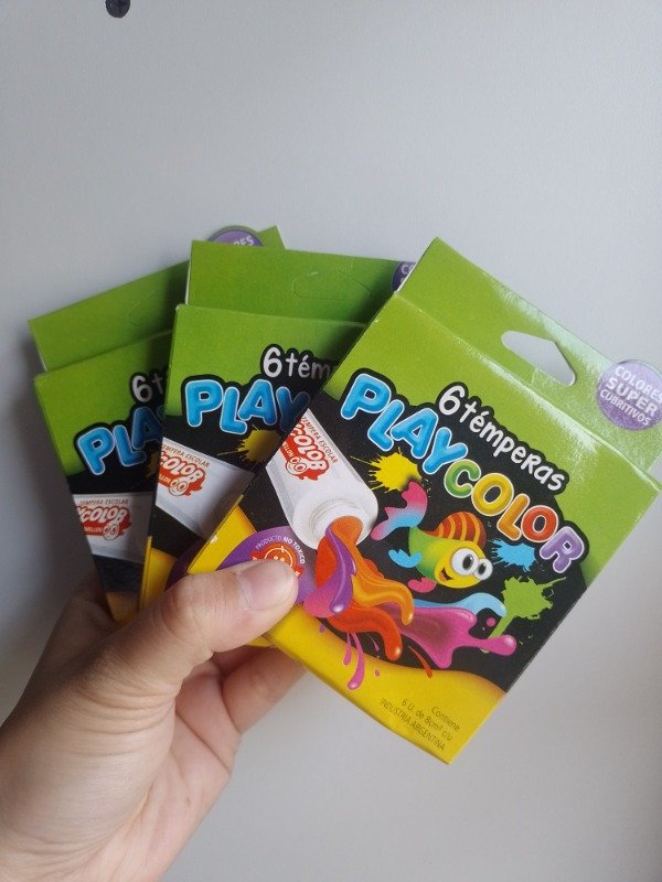 Producto - Temperas Playcolor x6