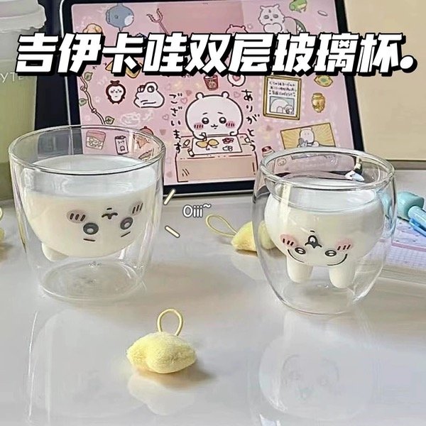 Producto - Vaso Doble Chiikawa y Usagi