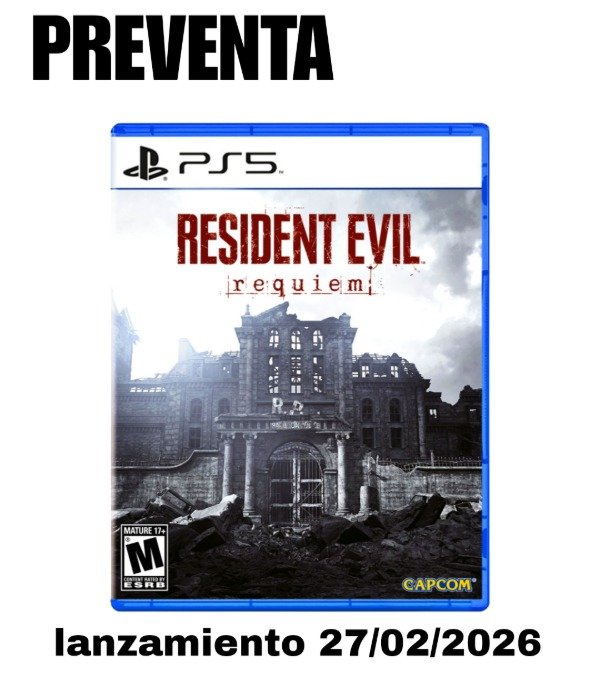 Producto - Resident Evil 9 Requiem Preventa Juego fisico PS5