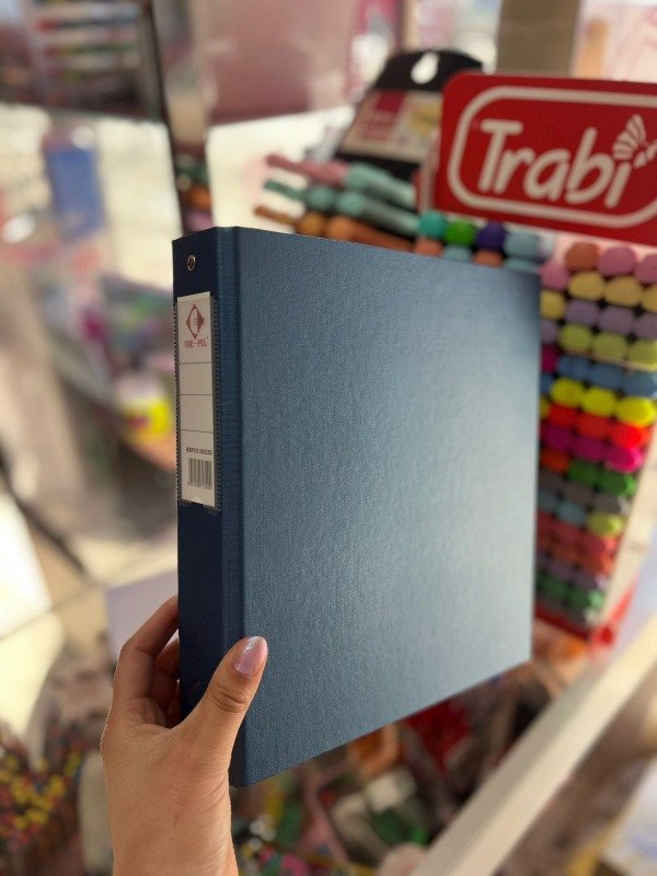 Producto - Carpeta n3 the pel metalizado azul