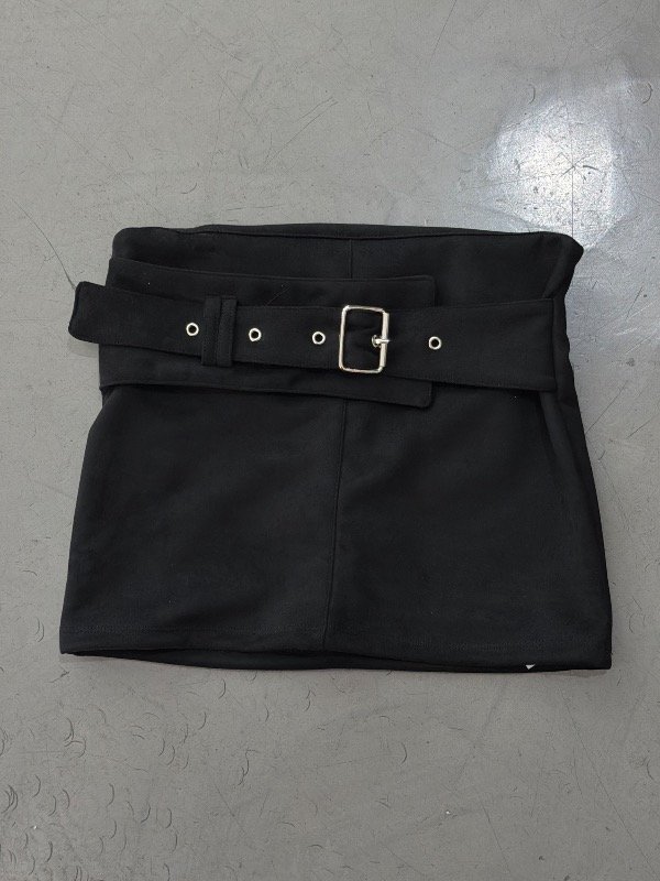 Producto - Pollera Cuerina Cinturón