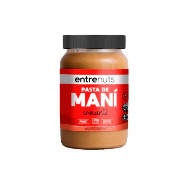 Producto - Entrenuts - Pasta de Mani Crocante.
