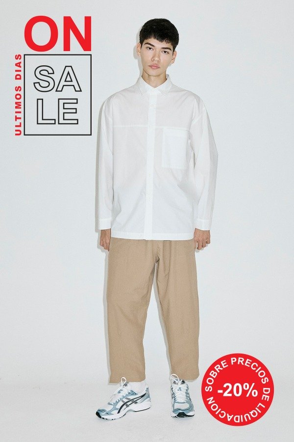 Producto - Camisa Bolsillo Ojal Poplín FW26-HCBP - 0