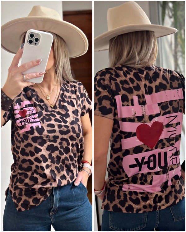 Producto - EXCLUSIVO ONLINE - Remera Vicky LOVE YOU