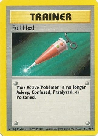 Producto - Full Heal 82/102 Base Set Unlimited