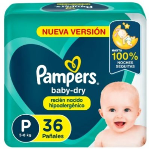 Producto - PAMPERS BABYDRY P