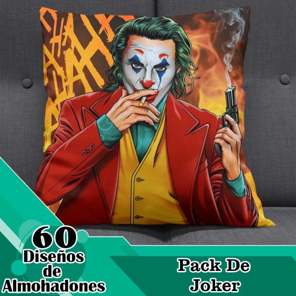 Producto - Diseños Digitales / Plantillas Para Almohadones De Joker