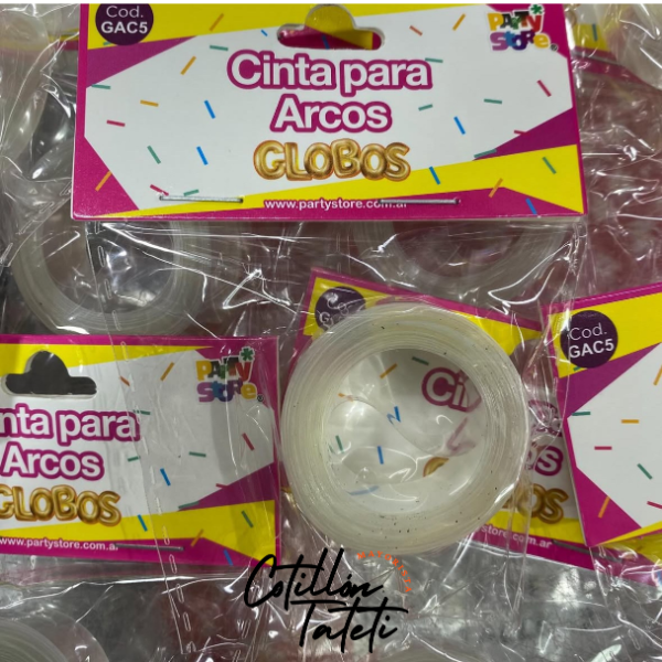Producto - CINTA BIFAZ PUNTOS ADHESIVOS PARA GLOBOS