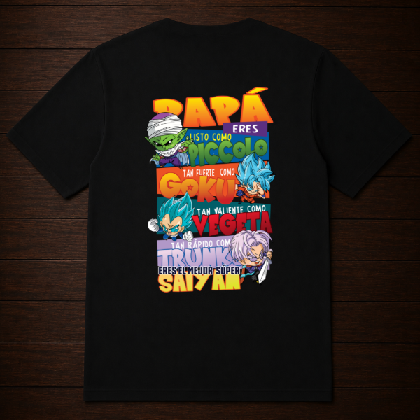 Producto - Remera - Dragon ball z (Dia del padre) - 1