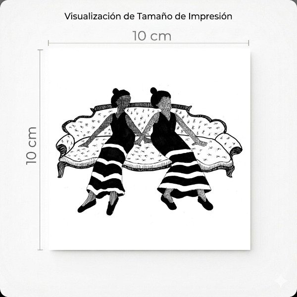 Producto - Cuadrito gemelas - 1