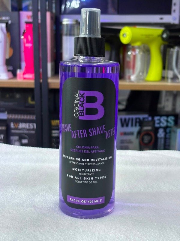 Producto - After shave BLACK / violeta