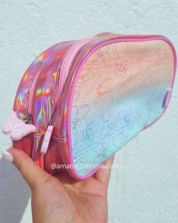 Producto - Cartuchera Mariposa ROSA XL