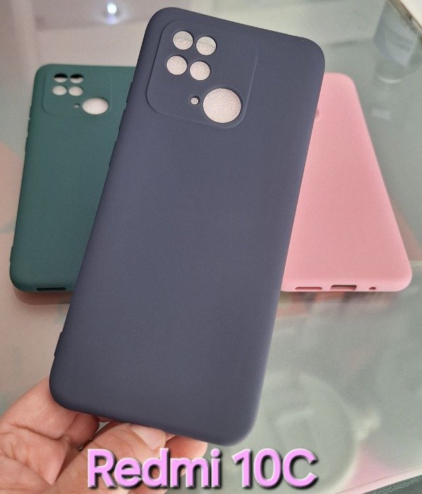 Producto - Fundas silicona con felpa. Redmi 10C