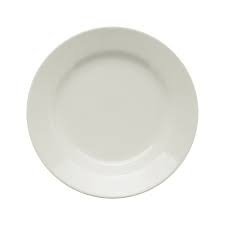 Producto - PLATO PLAYO BLANCO DONNA OXFORD