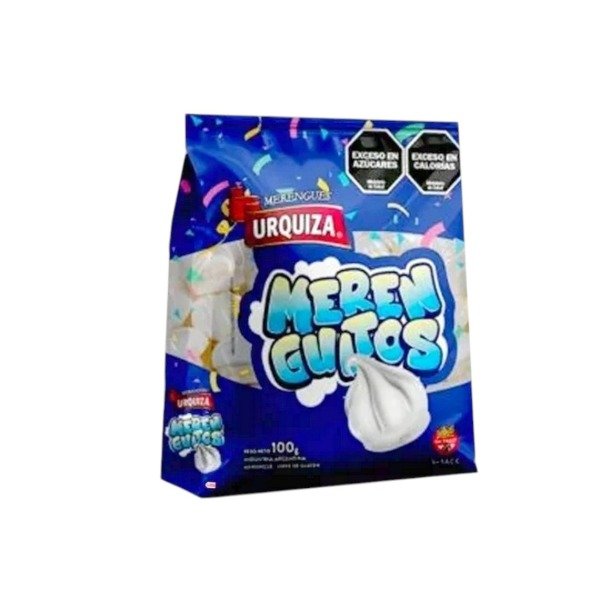 Producto - MEREGUITOS BLANCOS URQUIZA 20u x 100grs