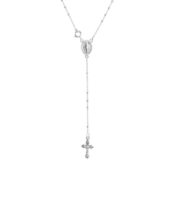 Producto - Cadena Plata 925 - Rosario de 45 cm