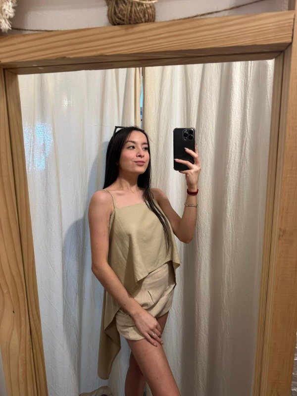 Producto - Top Lino Beig