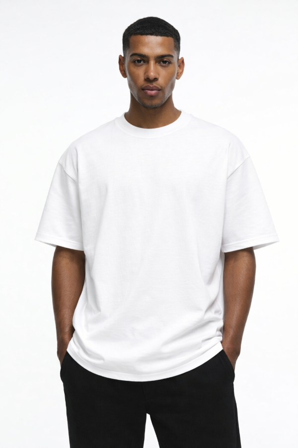 Producto - REMERA OVERSIZE ALGODON PEINADO LISA