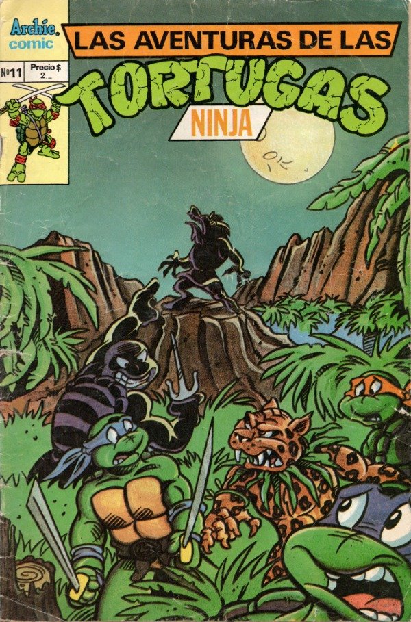 Producto - LAS AVENTURAS DE LAS TORTUGAS NINJA #11