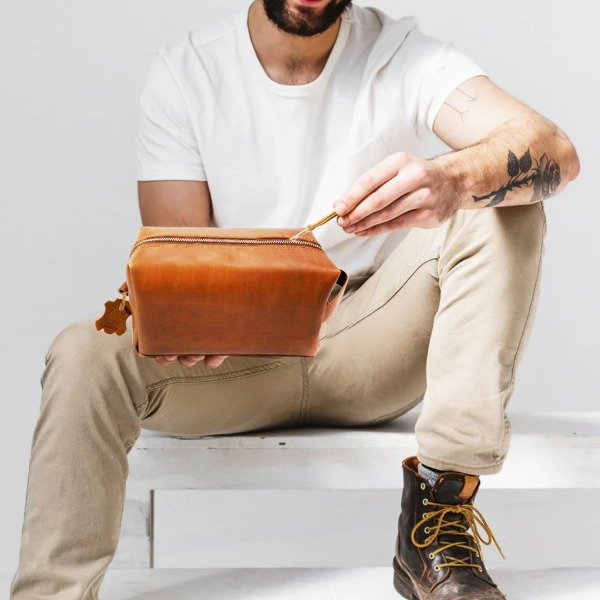 Producto - Necessaire de cuero vacuno "VEGAS" - 3