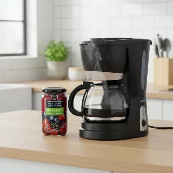 Producto - CAFETERA 1.2 LITROS + MERMELADA SIN TACC