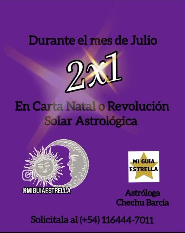 Producto - Promo Astrológica Julio