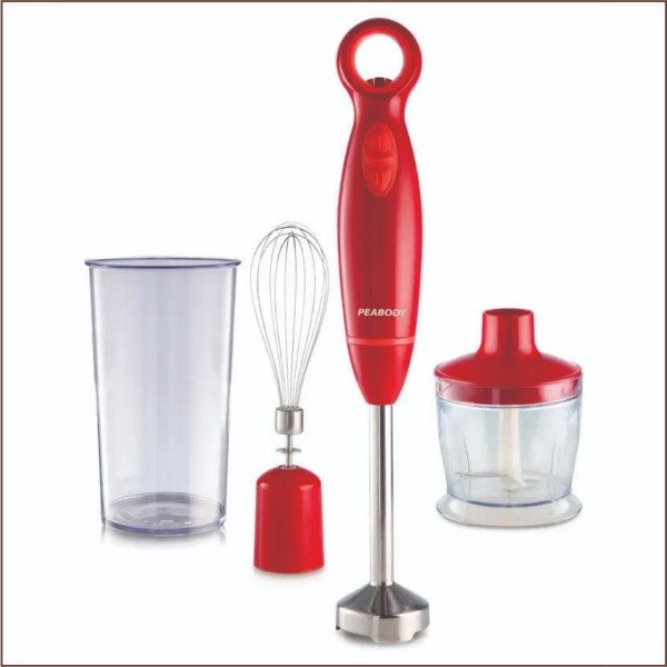 Producto - Minipimer  Mixer Peabody Pe-lma323r 600w Roja 2 Vel. Color Rojo