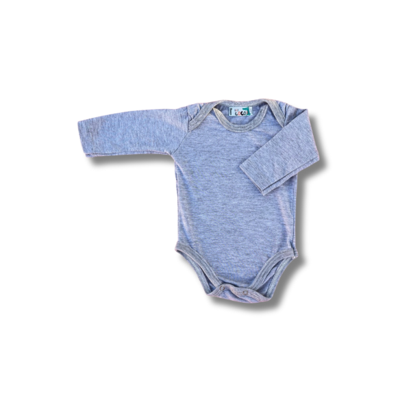 Producto - Body Gris manga larga