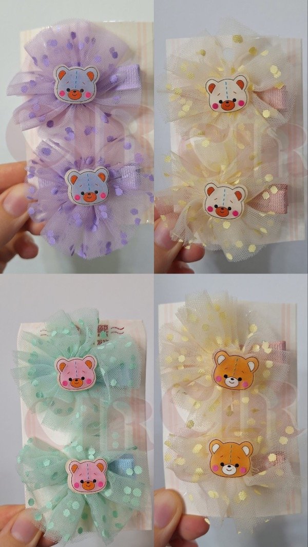 Producto - Hebillas osito x2
