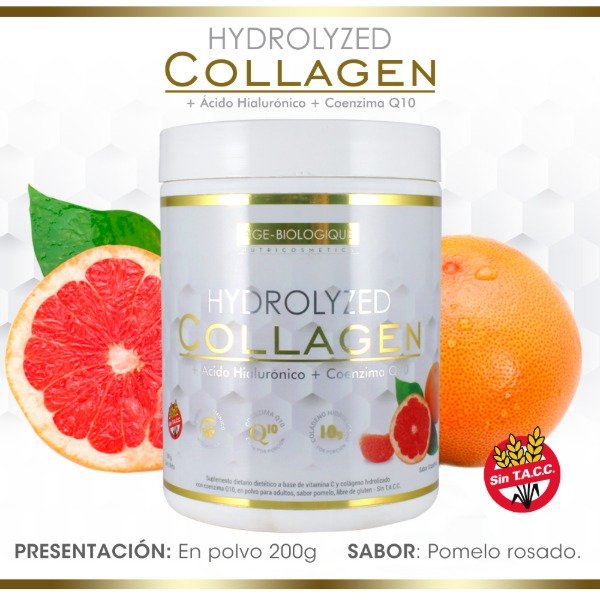 Producto - Colágeno Hidrolizado + Acido Hialuronico + Complejo Q10 Age Biologique