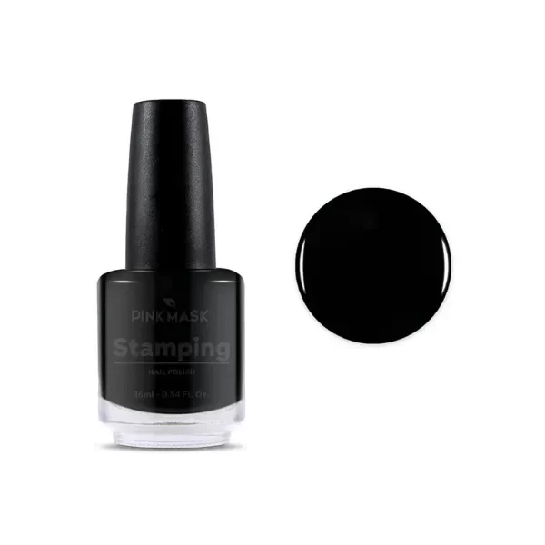 Producto - Esmalte Para Stamping Pink Mask - Negro