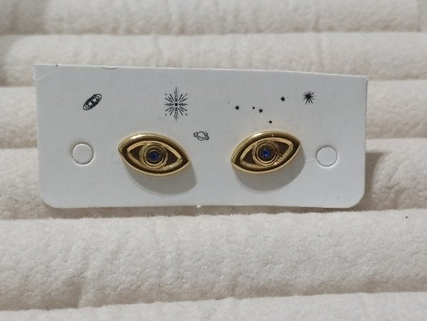 Producto - AROS OJITOS CELESTE