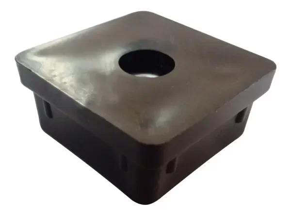 Producto - Regaton Plastico Macizo Interior 40x40mm Rosca 3/8'' X12 Unidad