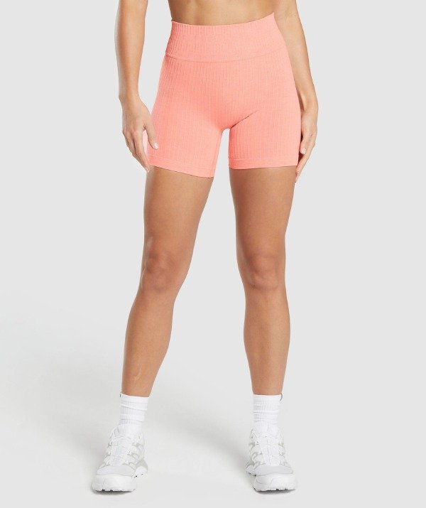 Producto - Luxe Seamless Shorts Muted Coral Marl