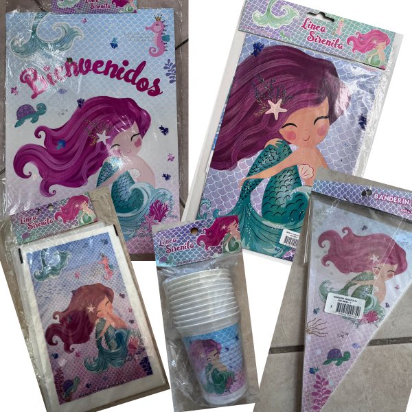 Producto - SIRENAS - Artículos para Cumpleaños -