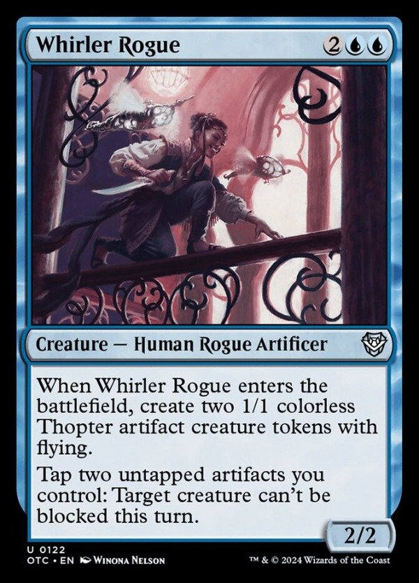 Producto - Whirler Rogue #122  Outlaws of Thunder Junction Commander