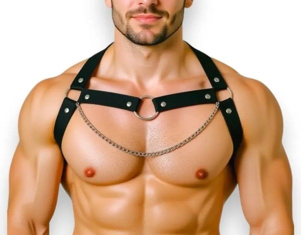 Producto - ARNES CON CADENAS ARGOLLA Y ELÁSTICO - 0