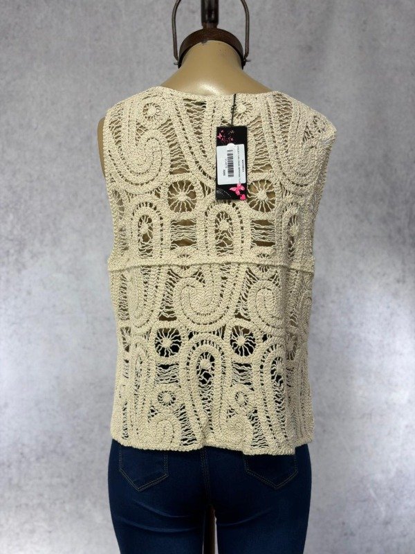 Producto - CHALECO FUBU CRUDO IMPORTADO TEJIDO - 3
