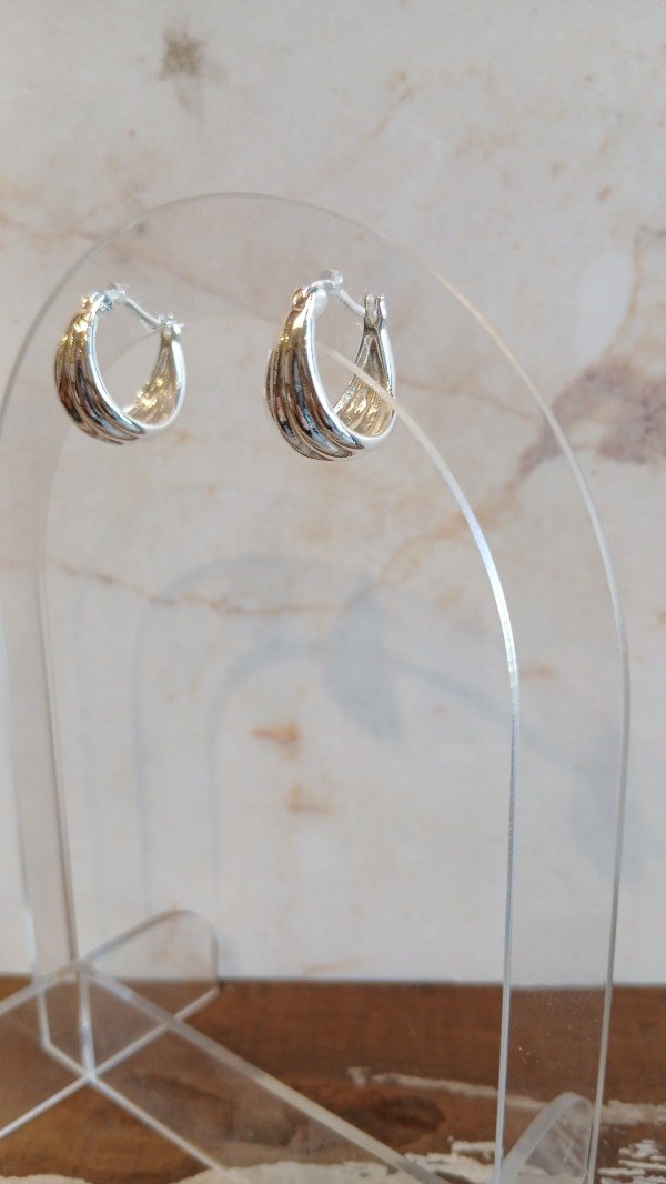 Producto - Aro luna blanco - 1