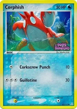 Producto - Corphish - 62/110 - Pokemon Ex Holon Phantoms Reverse Holo LP
