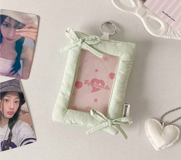 Producto - Holder Moño de Tela Verde