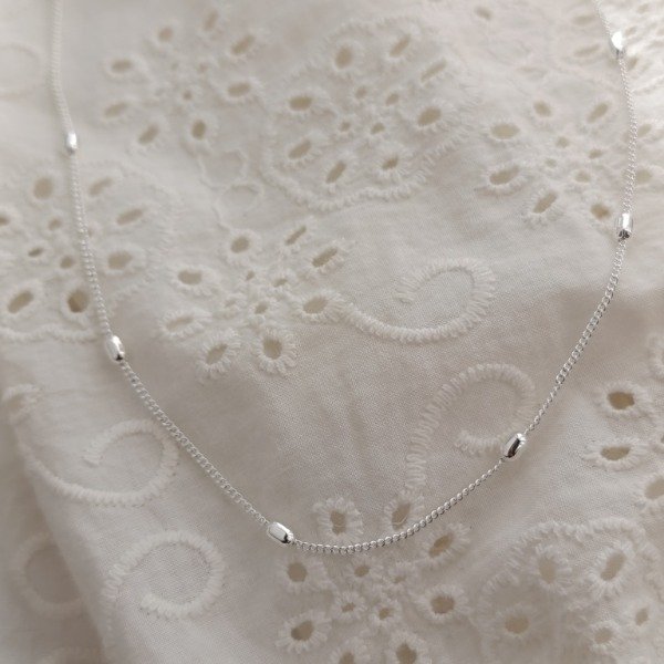 Producto - COLLAR AB GRUMETA CON ESLABONES OVALADOS