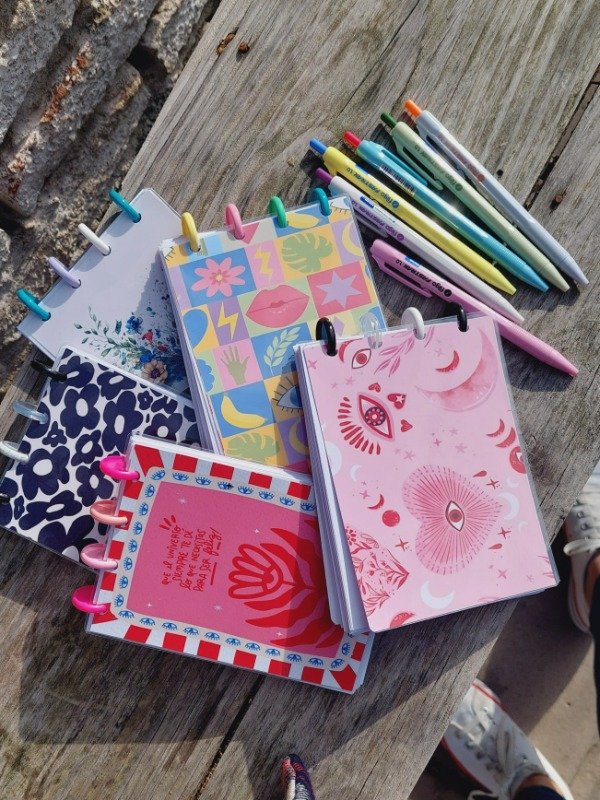 Producto - COMBO - Anotador A6 + Lapicera Azul