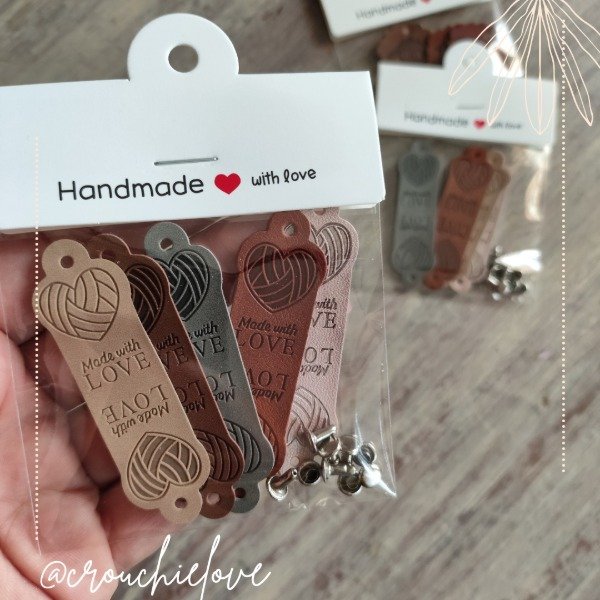 Producto - ETIQUETAS ECOCUERO LOVE