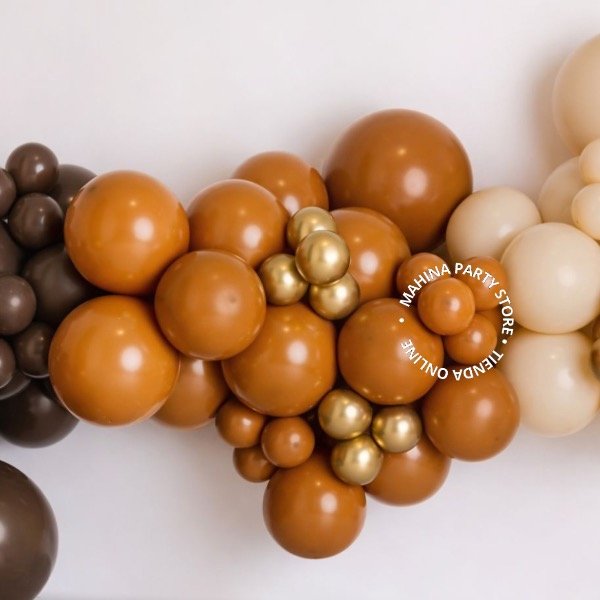 Producto - Globos de látex standard dulce de leche  x 10